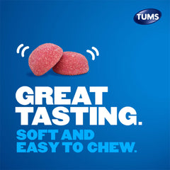 Tums Assorted Fruit Gummy Bites - 50ct