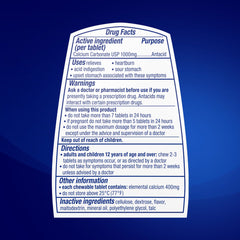 TUMS Ultra Strength Antacid Tablets, Assorted Berries, 72 Ct