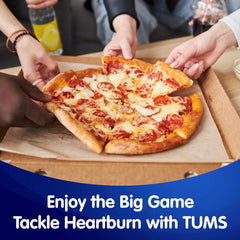 Tums Extra Strength Antacid Chewable Tablets 750 mg Calcium Carbonate for Heartburn and Acid Indigestion Relief, 96 Count