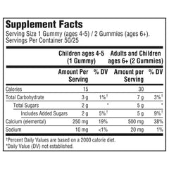 Tums Assorted Fruit Gummy Bites - 50ct